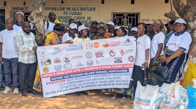 Paix et cohésion sociale : la SFEPDI lance une campagne contre les boissons fortement alcoolisées à Uvira